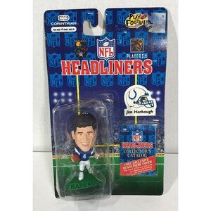 1996 Corinthian NFL Football Headliners Figure - Jim Harbaugh (TAS032232)
